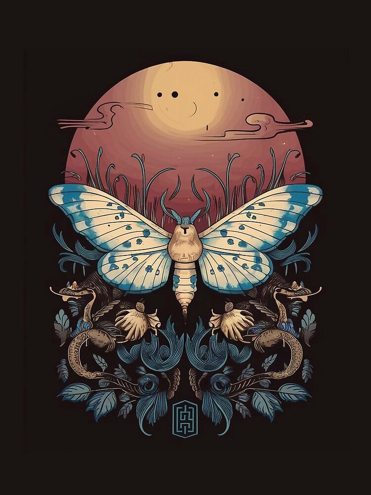 Chines style Moon Moth by Tajdi