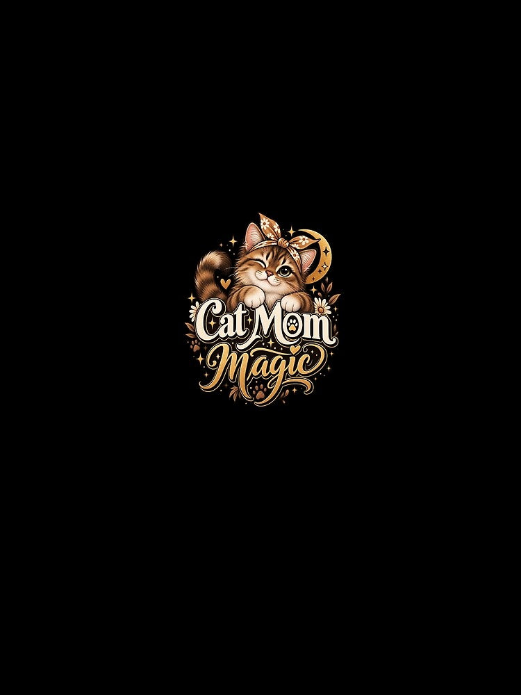 Cat Mom Magic Tshirt | Cute Cat Lady Gift for Women by AZ Atelier