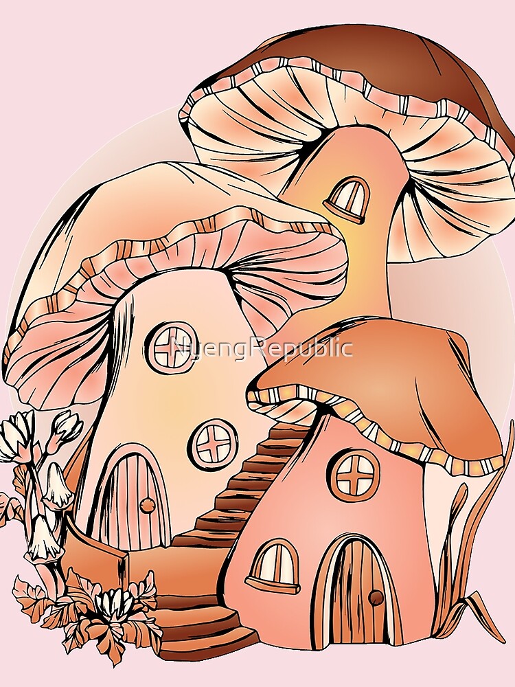 Mushroom pun by NyengRepublic