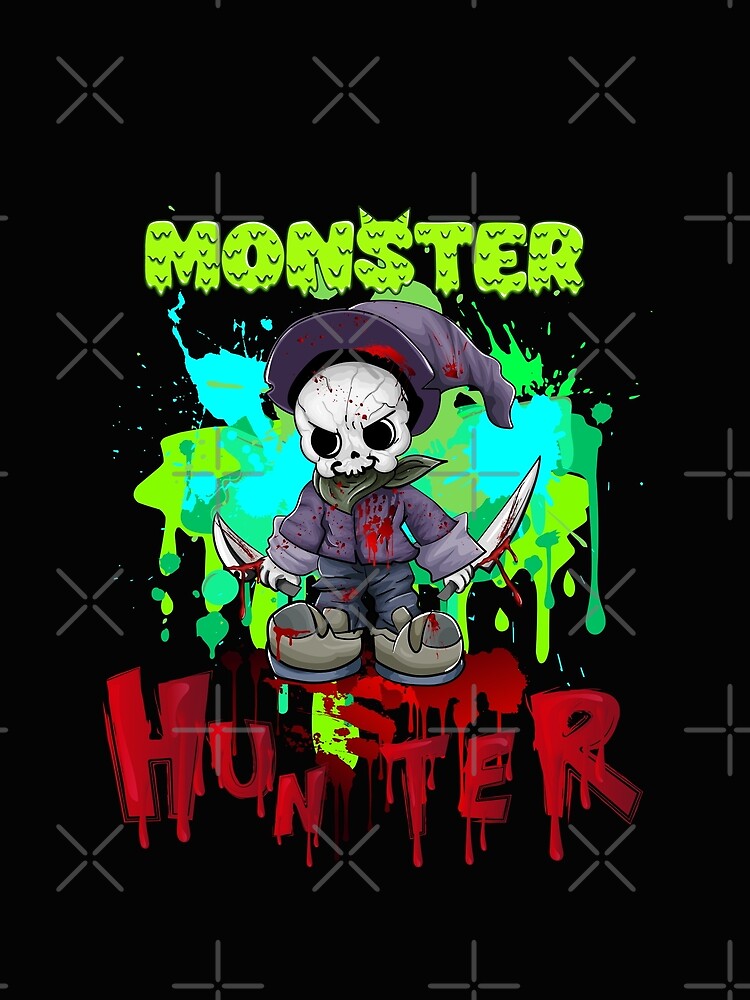 Monster Hunter Skeleton: Spooky and Stylish by TOA Timeless Original Apparel