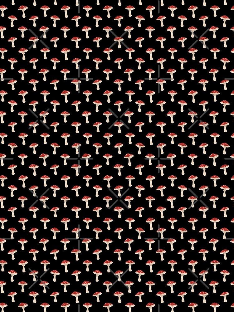 Fly Agaric Mushroom Pattern by IrynaAlex