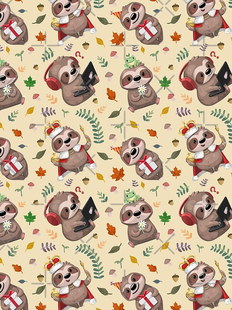 Sloth Lovers Galore by Pameloo