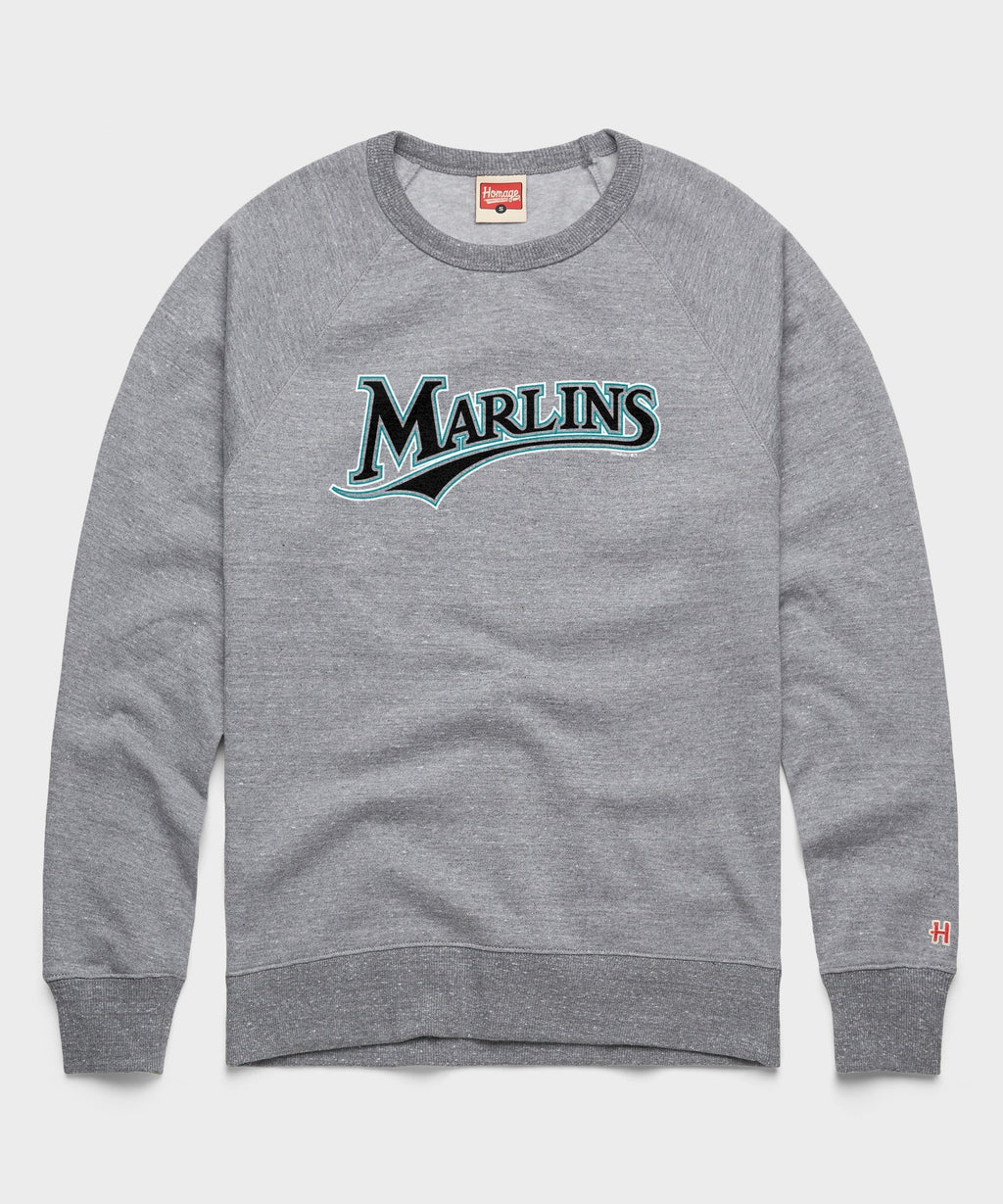 Florida Marlins Jersey Logo '93 Crewneck Unisex