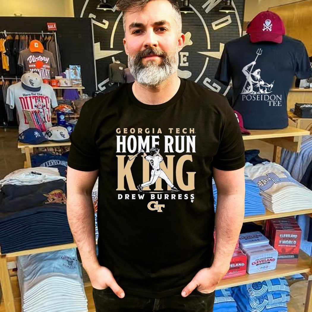 Georgia Tech Baseball Drew Burress Home Run King Unisex