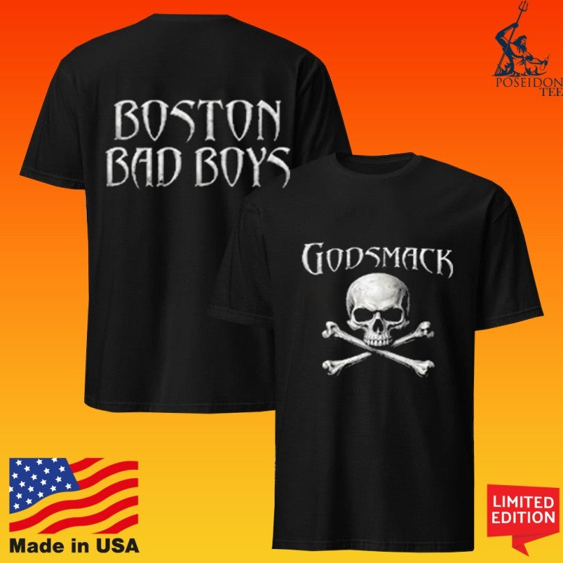 Godsmack Boston Bad Boys Skull Unisex