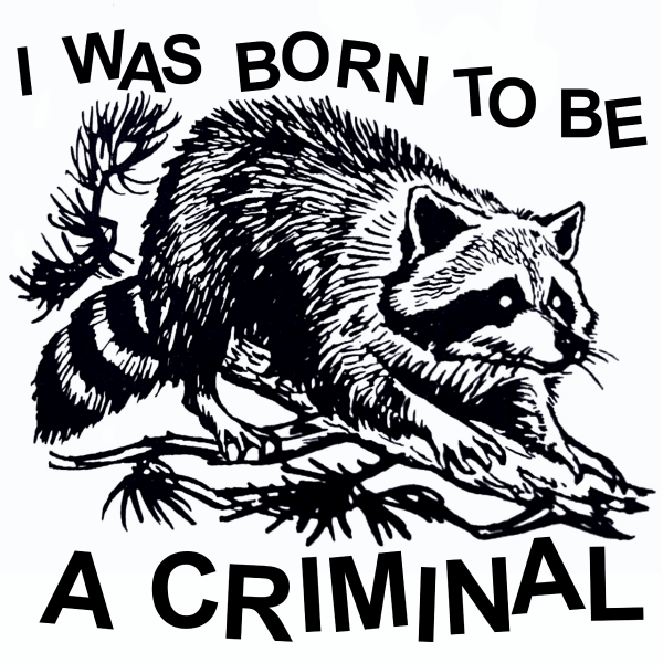 'Born Criminal' Shirt Unisex