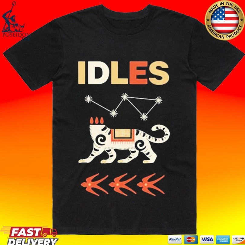 Idles Band 2026 Summer Tour Feline Unisex