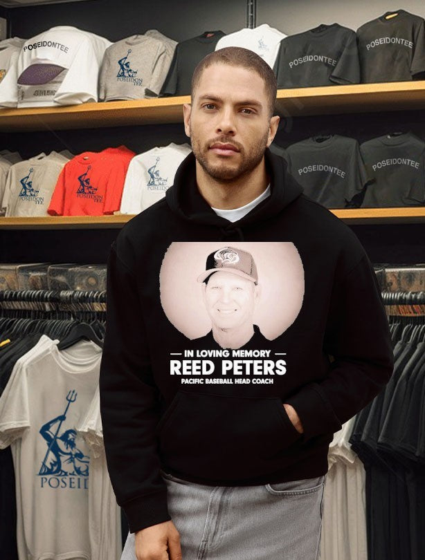 In Loving Memory Reed Peters Pacific Baseball Head Coach Unisex