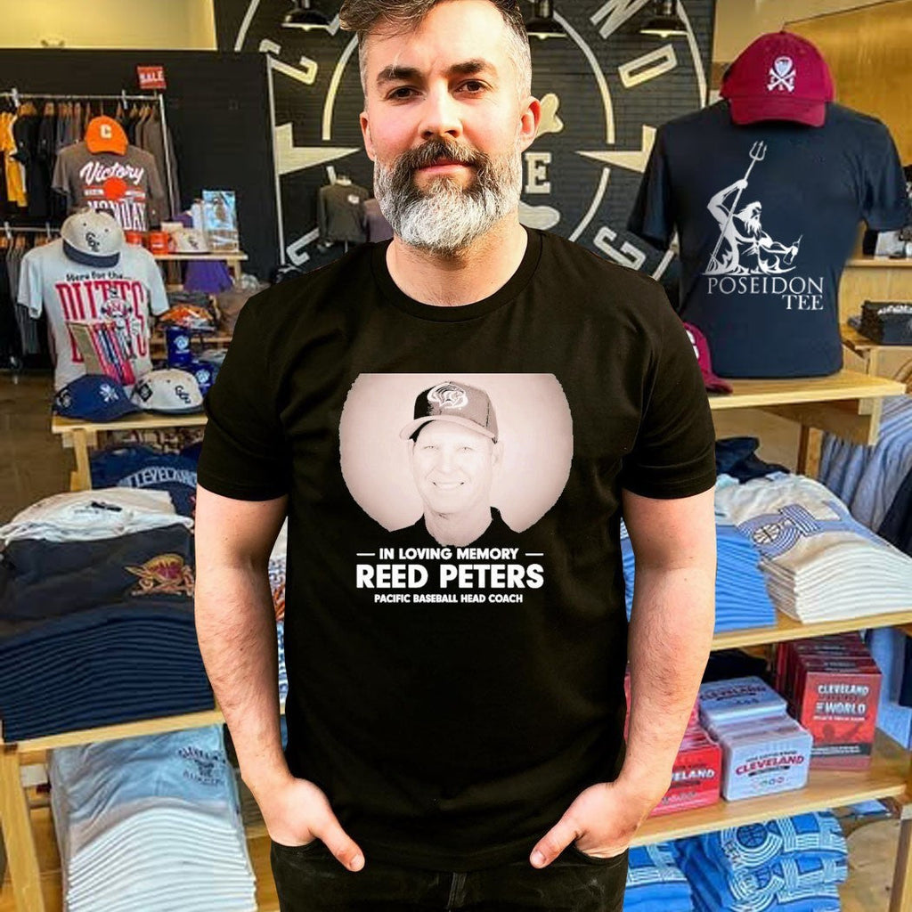 In Loving Memory Reed Peters Pacific Baseball Head Coach Unisex