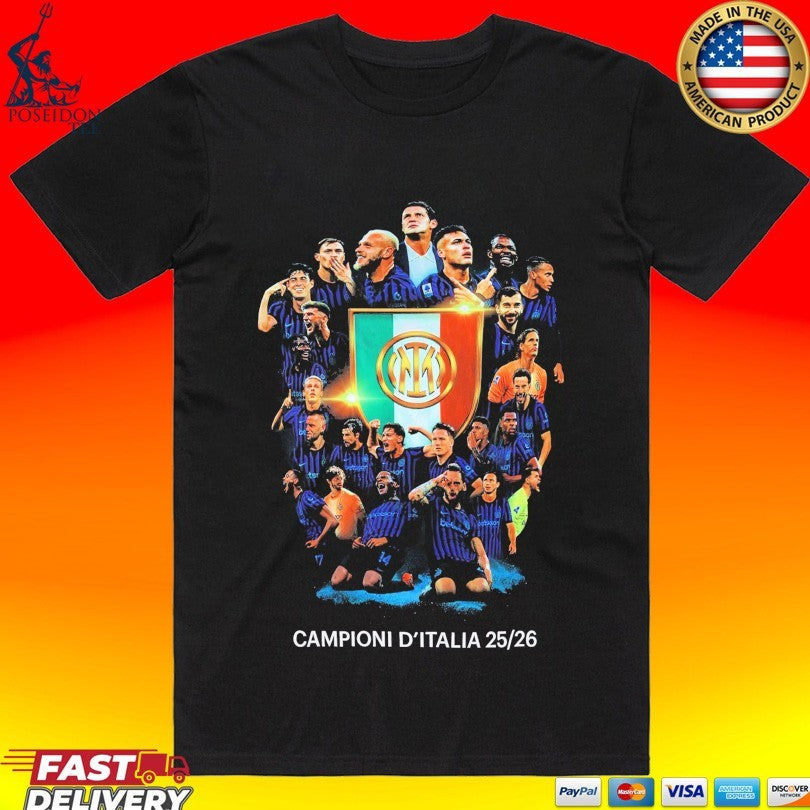 Inter Campioni D’italia 25 26 Unisex
