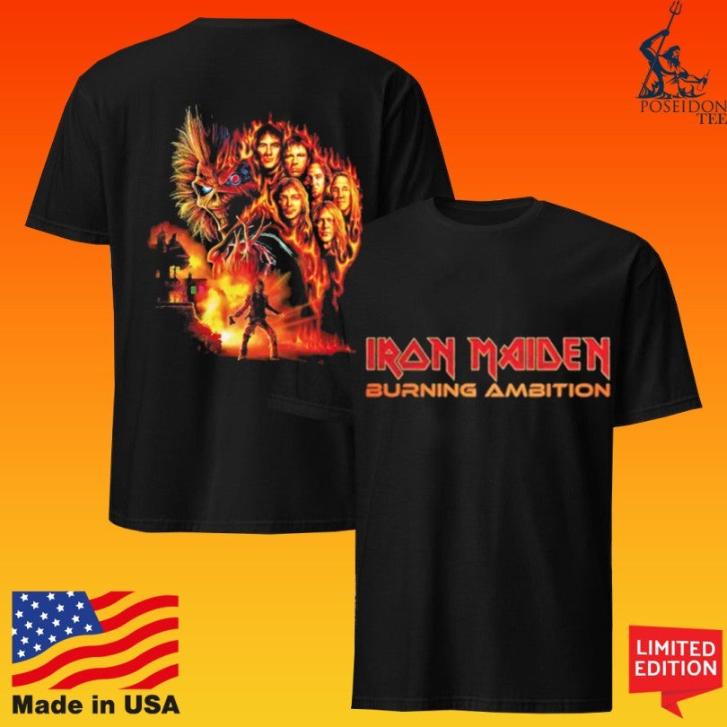 Iron Maiden Burning Ambition Unisex