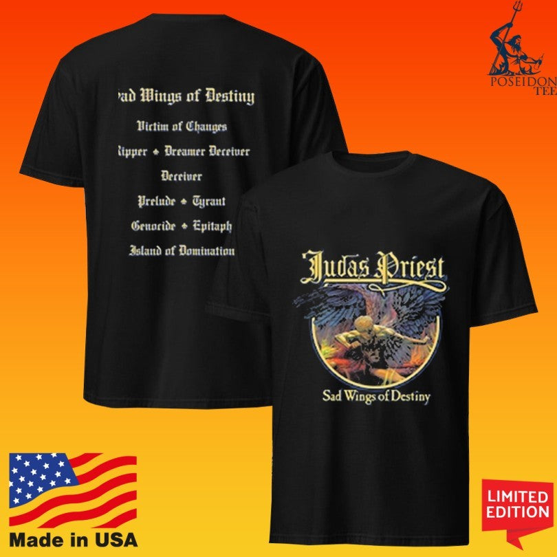 Judas Priest Sad Wings Of Destiny Shirt Unisex