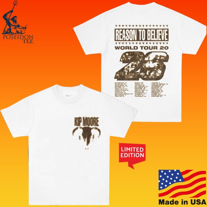 Kip Moore Reason To Believe Tour Unisex