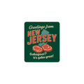 Greetings From New Jersey Sticker Unisex