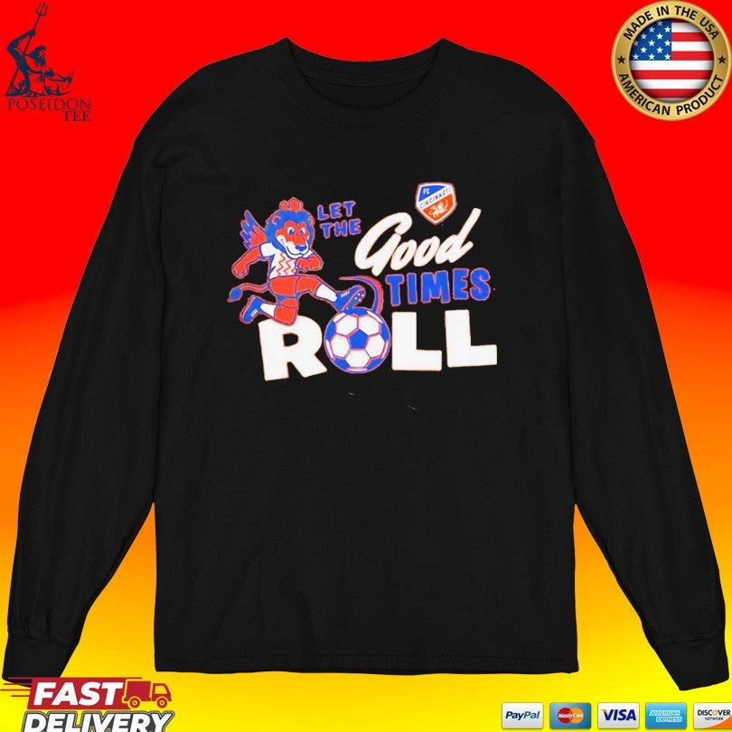 Let The Good Times Roll Fc Cincinnati Mascot Unisex