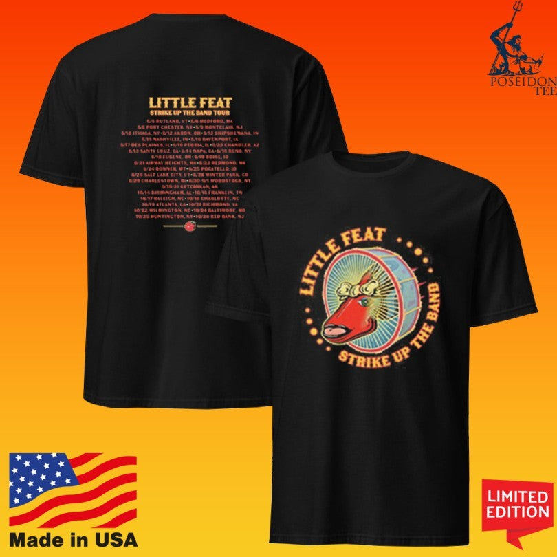 Little Feat Strike Up The Band Tour Unisex