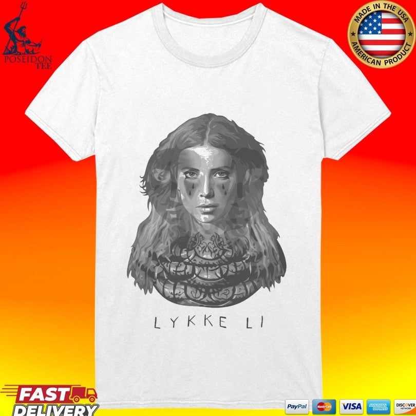 Lykke Li Noir Portrait Unisex