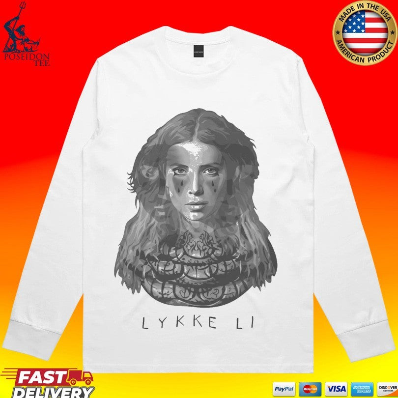 Lykke Li Noir Portrait Unisex