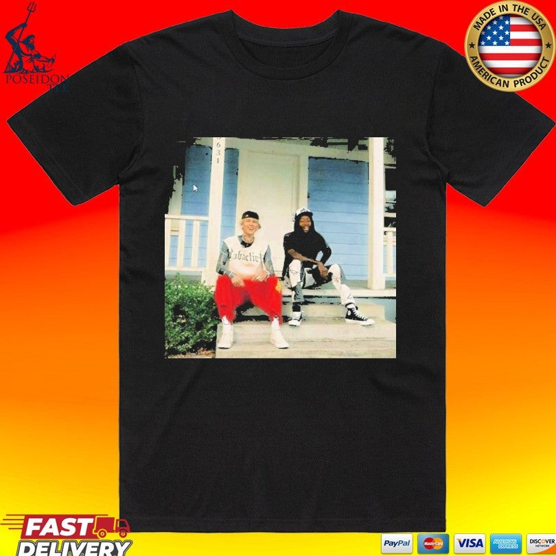 Machine Gun Kelly MGK x Wiz Khalifa Blog Era Boyz Mixtape Cover Unisex