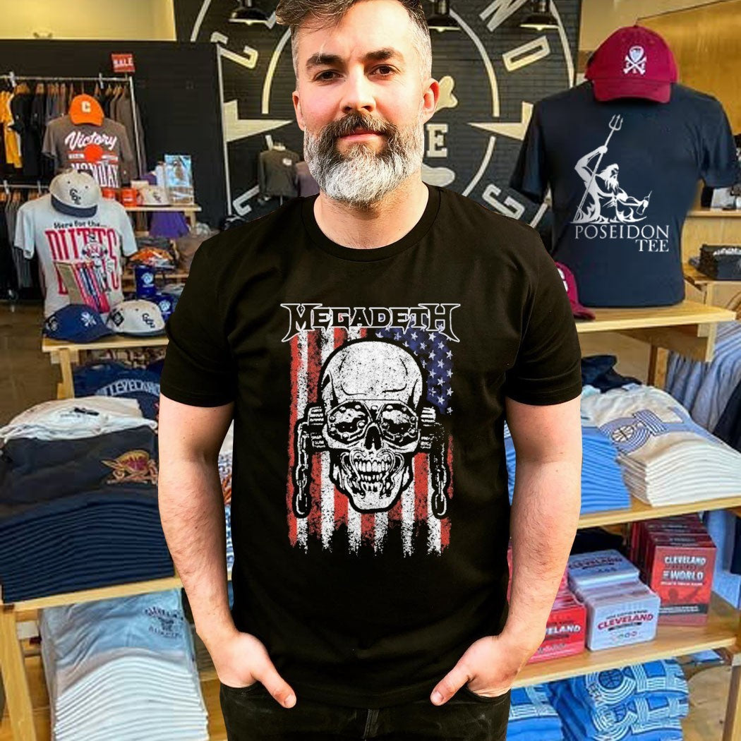 Megadeth Vic Flag Unisex