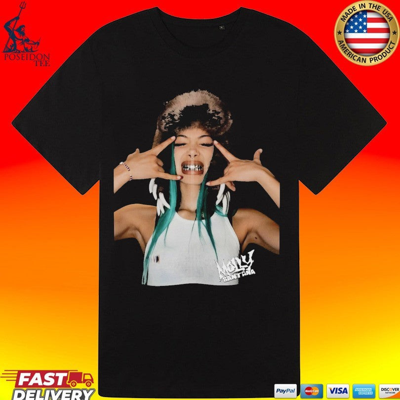 Molly Santana Teal Hair Streetwear Unisex
