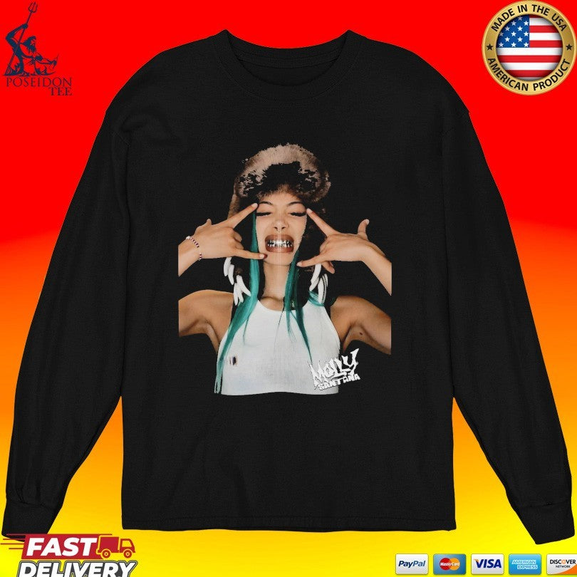 Molly Santana Teal Hair Streetwear Unisex