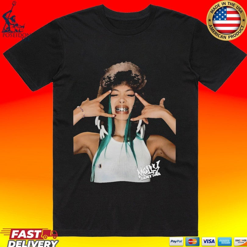 Molly Santana Teal Hair Streetwear Unisex