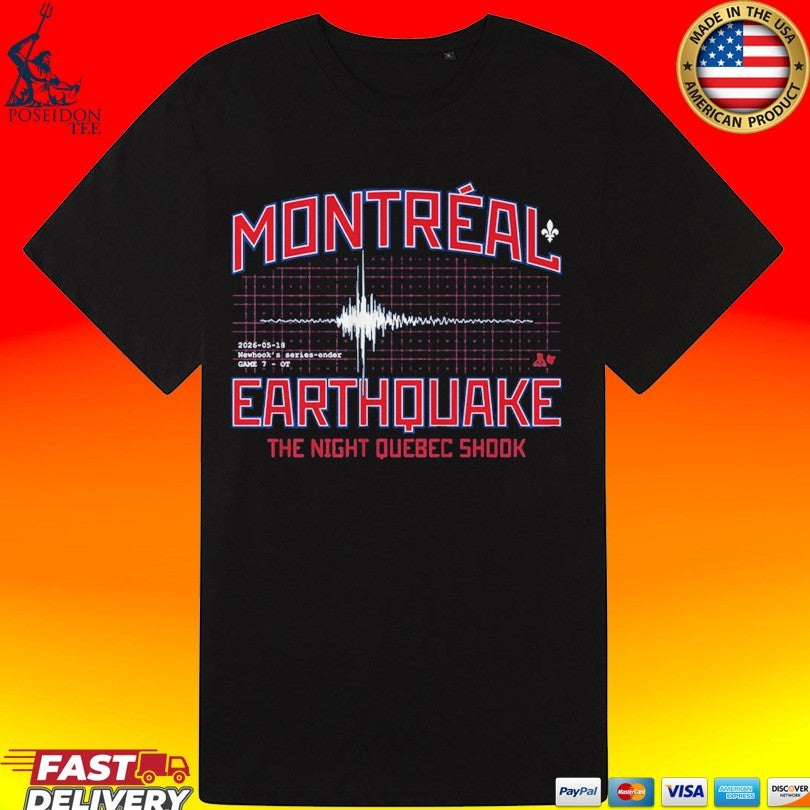 Montreal Earthquake The Night Quebec Shook Newhook’s Series-ender Unisex