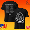Mumford & Sons Black Prizefighter Stamp Print Tour Unisex
