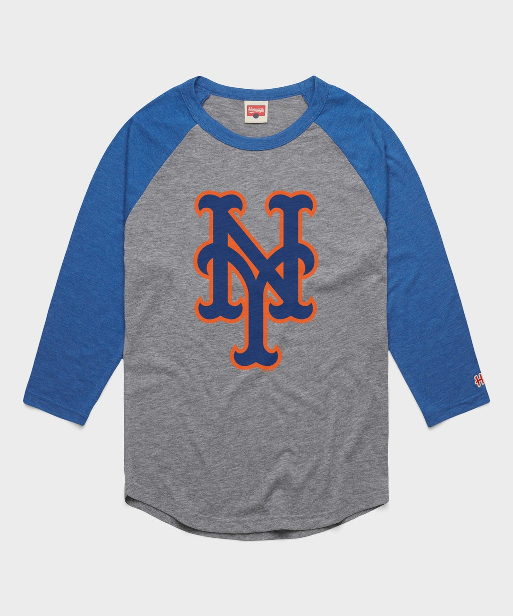 New York Mets Cap Logo '13 Raglan Unisex