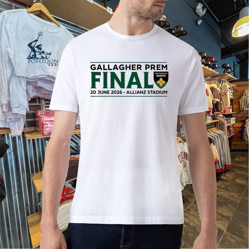 Northampton Saints Gallagher Prem Final June 20 2026 Allianz Stadium Unisex