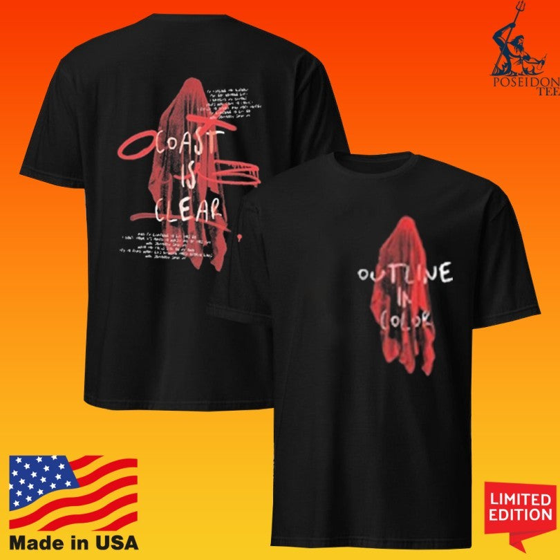 Outline In Color Coast Is Clear Ghost Unisex