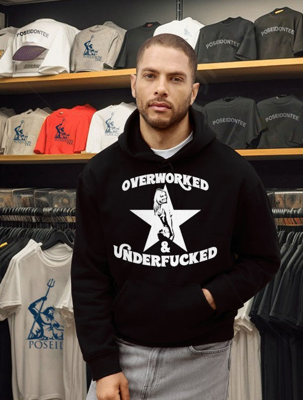 Overworked & Underfucked Star Unisex
