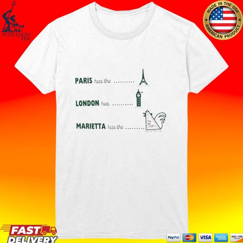 Paris London Marietta Big Chicken Unisex