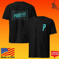 Pirate Life Brewing Bow Tie Black & Teal Unisex