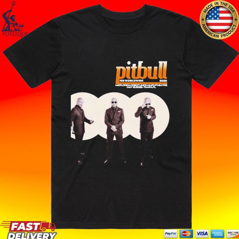 Pitbull Tour Tampa Fl May 16 2026 Unisex