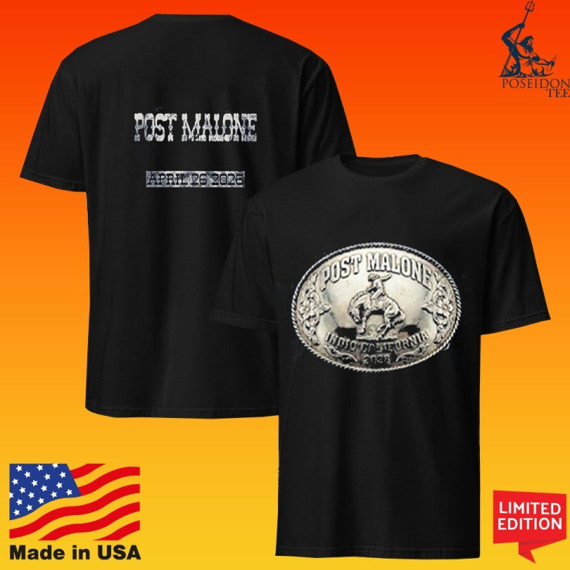 Post Malone Live In The Desert Buckle Unisex