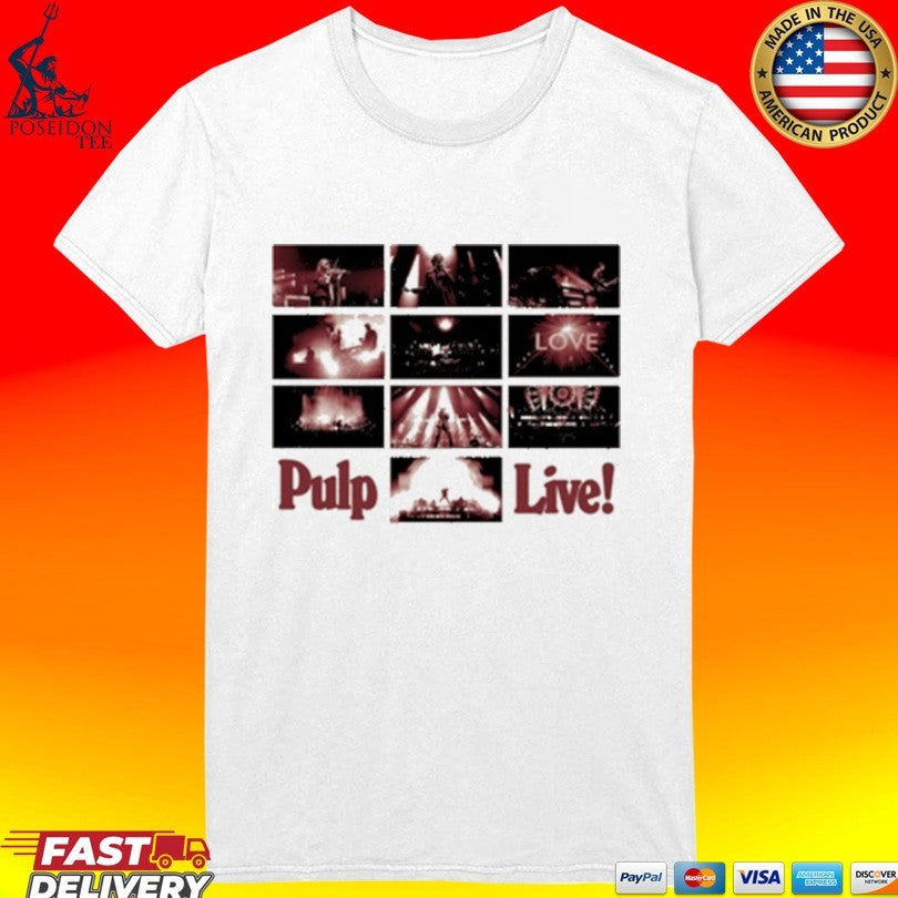 Pulp Rough Trade Records Live Natural Unisex