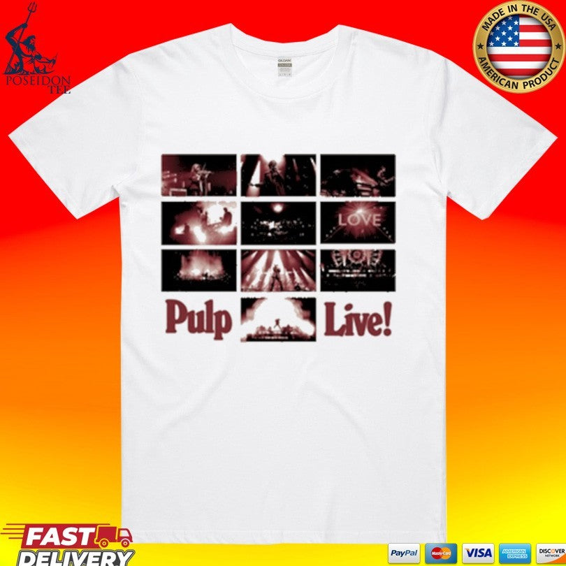 Pulp Rough Trade Records Live Natural Unisex