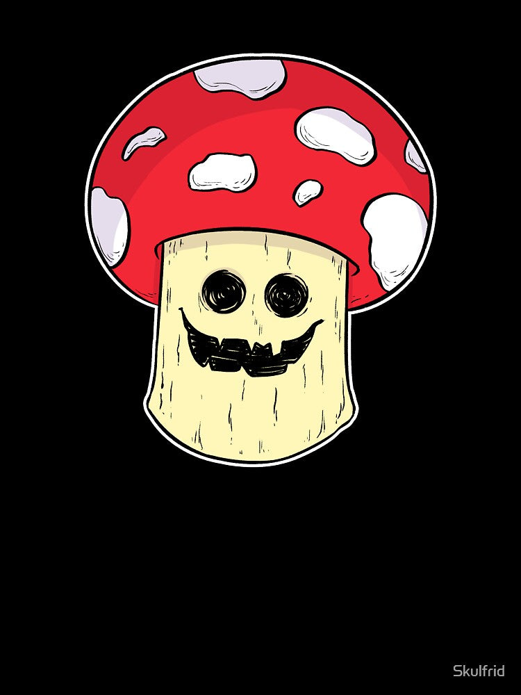 Creepy Mushroom by Skulfrid