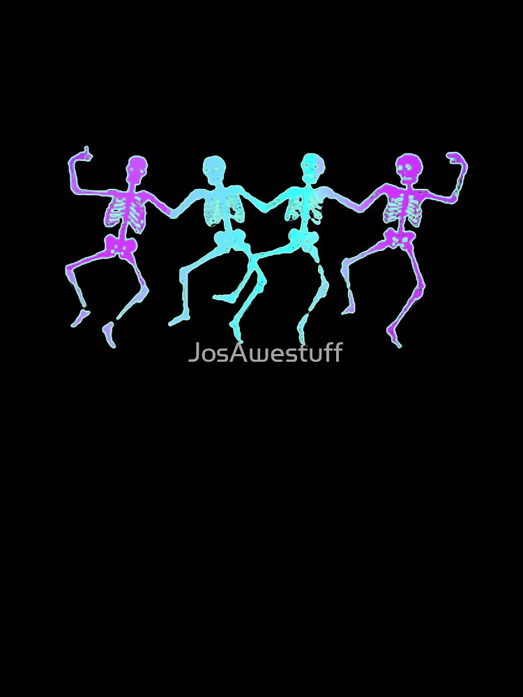 Dancing Skeletons by JosAwestuff