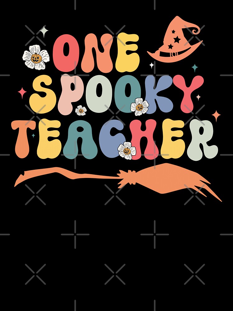 One Spooky Teacher Halloween Design by Vexel Studio