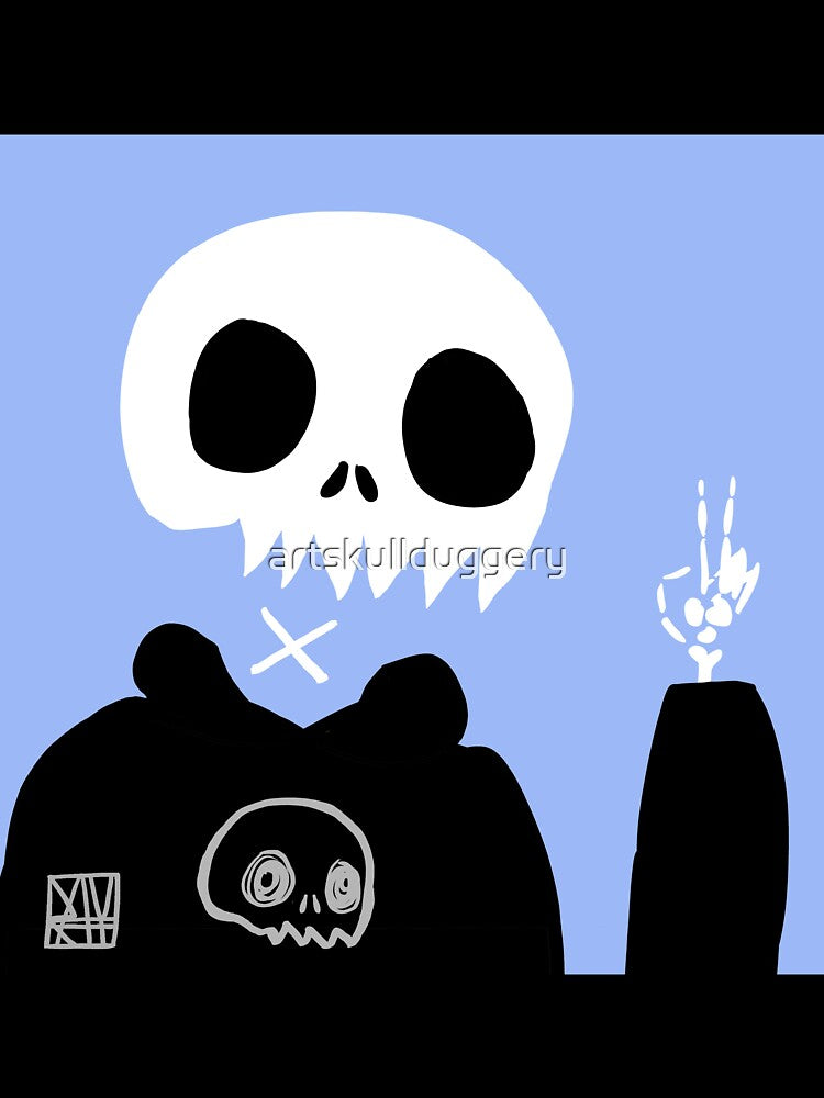 A Spooky Boi by artskullduggery