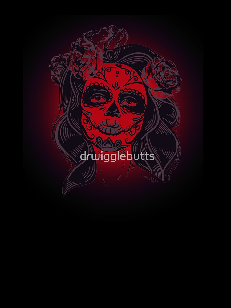 Beautiful Sugar Skull Design by drwigglebutts