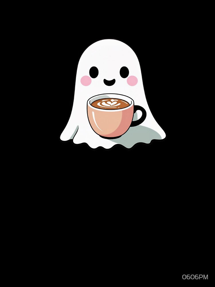 Cozy Ghost Café - Kawaii Coffee Spirit by 0606PM