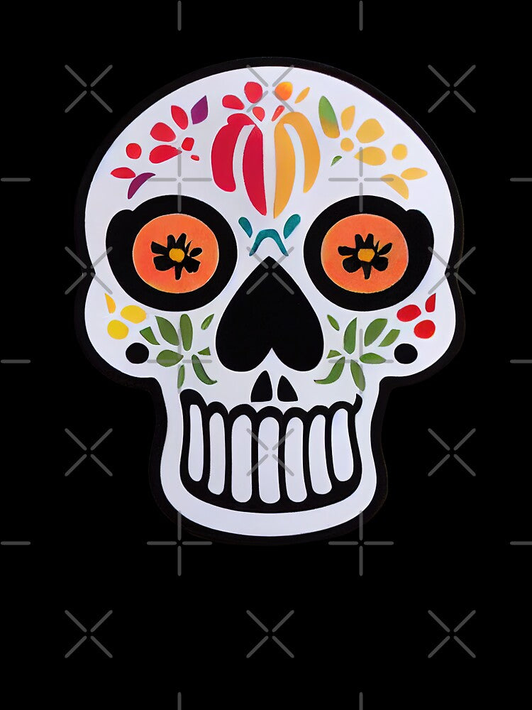 Copy of Dia de los Muertos Skull Artwork 03 by KaladynDesigns