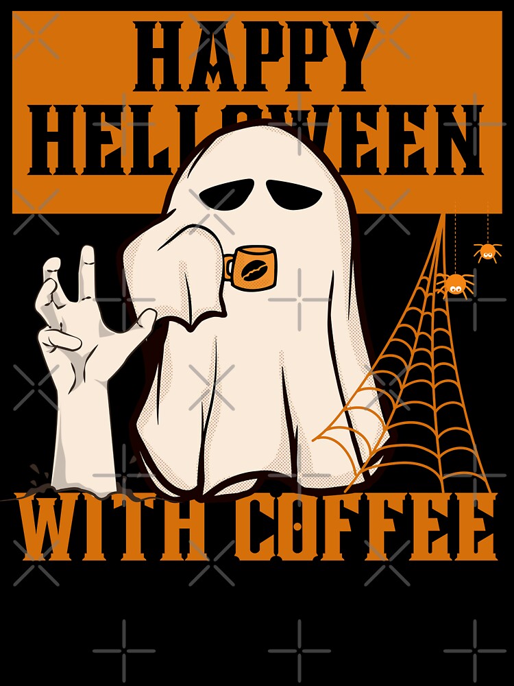 Happy Halloween with Coffee by Odetee