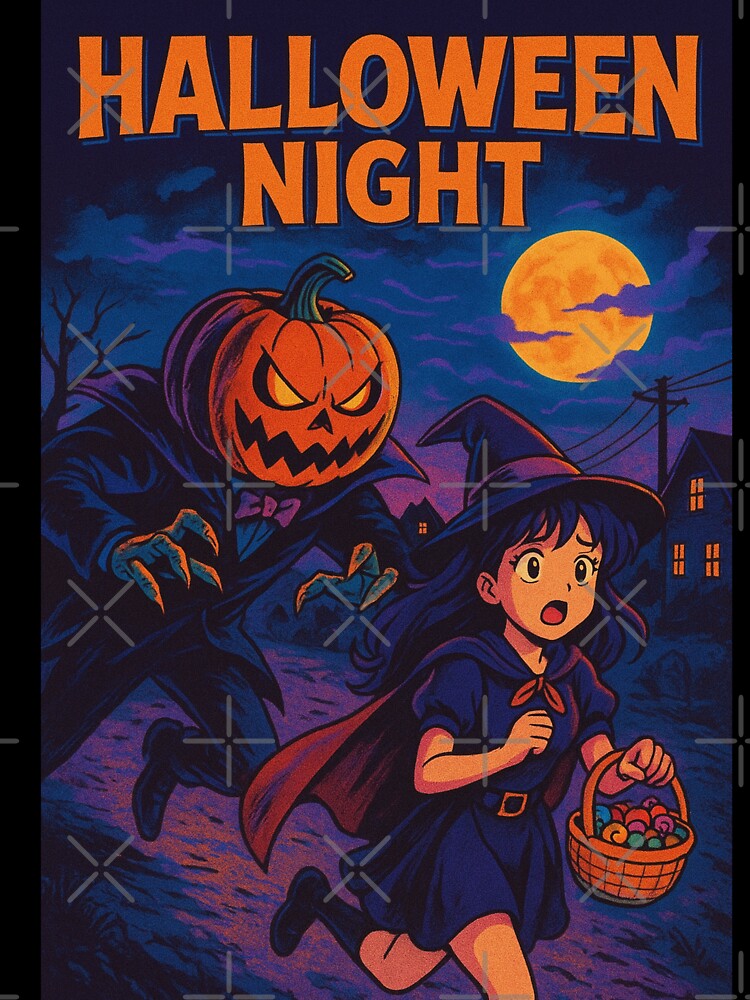 Classic Halloween Night by JonelleTshirts
