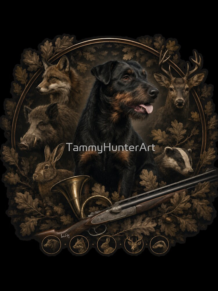 Jagdterrier – The Fearless Hunter by TammyHunterArt