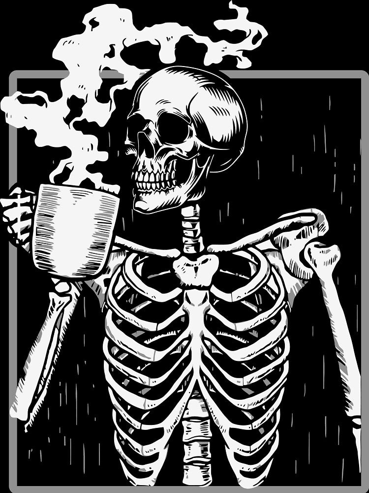 Dead inside but caffeinated by RU-e